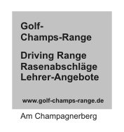 Golf-Champs-Range, Driving Range, Grassabschläge, Lehrer-Angebote, Gut Seeburg Am Champagnerberg